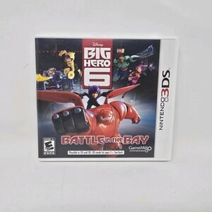 Disney Big Hero 6: Battle in the Bay (Nintendo 3DS, 2014) Tested